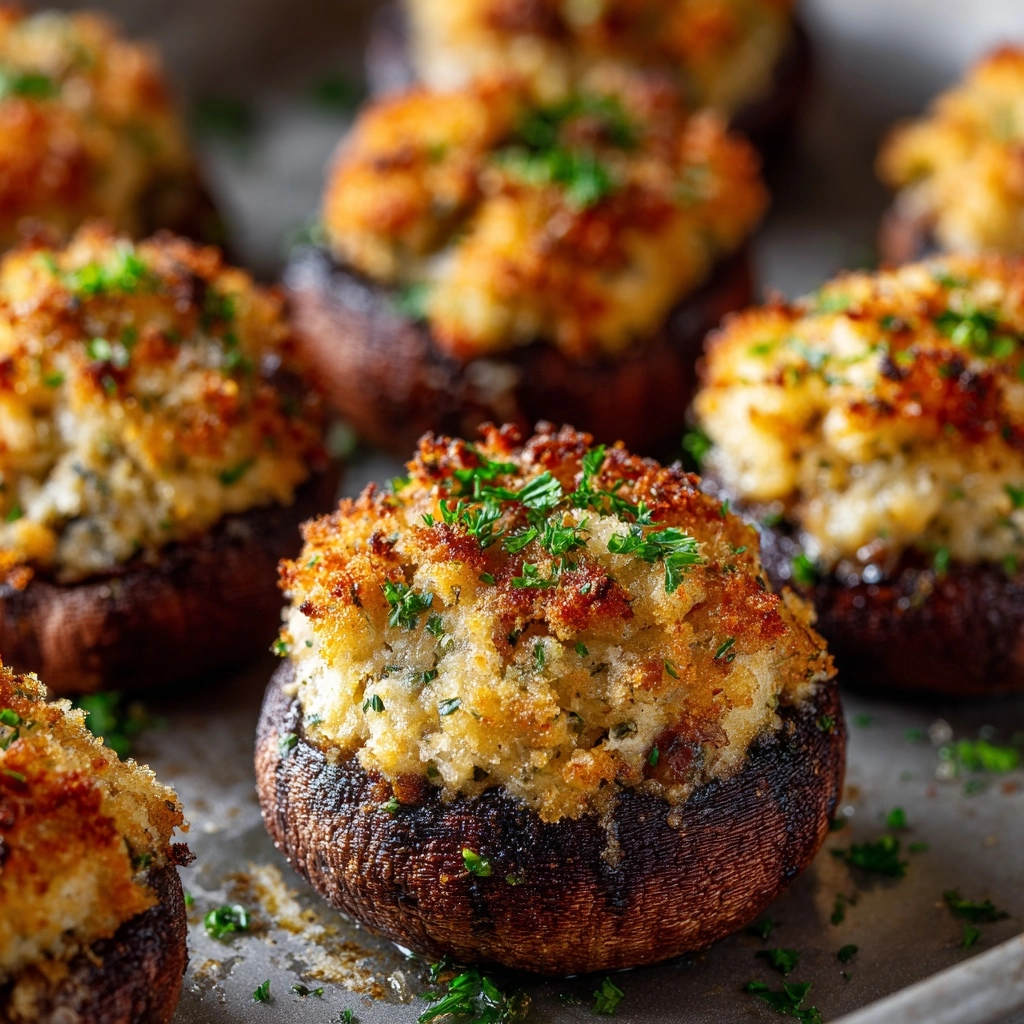 Stuffed Mushrooms Recipe - Recipe Image