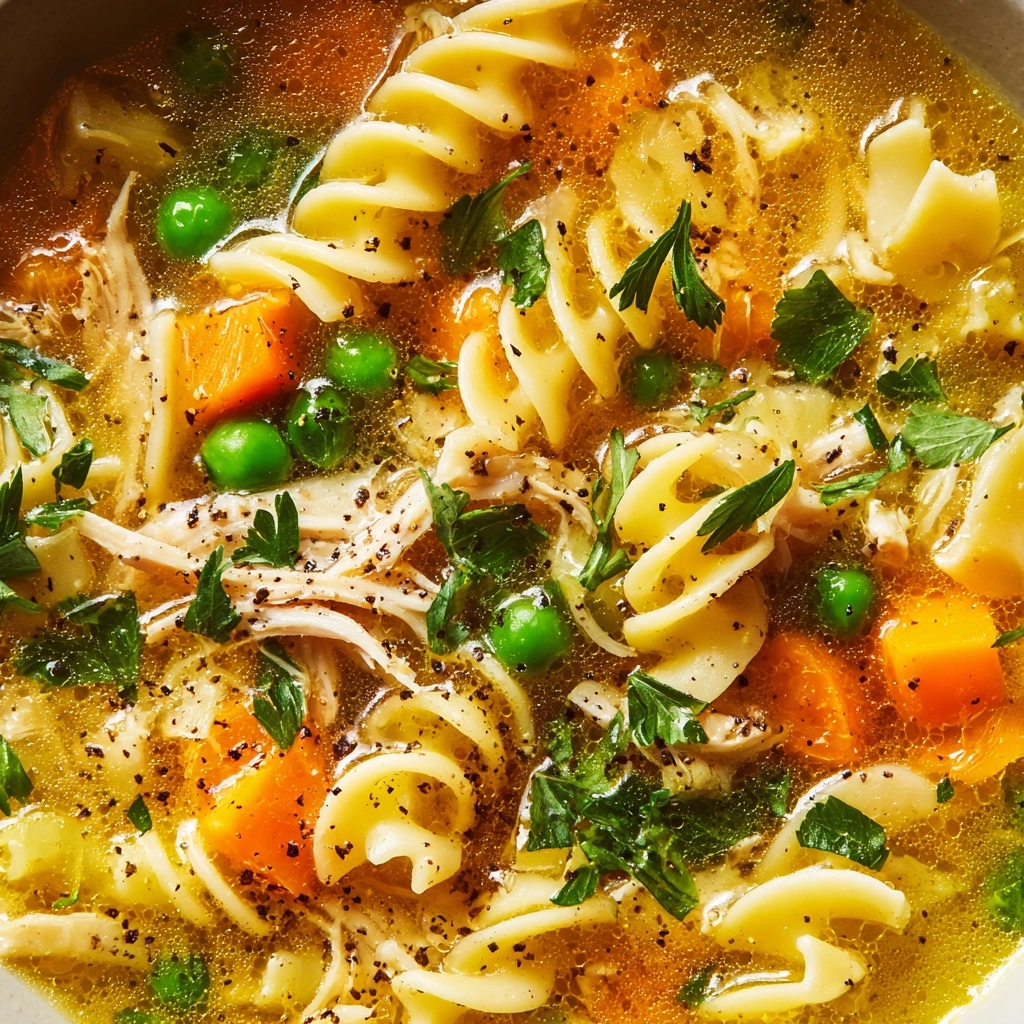 Vegan Chicken Noodle Soup Recipe - Recipe Image
