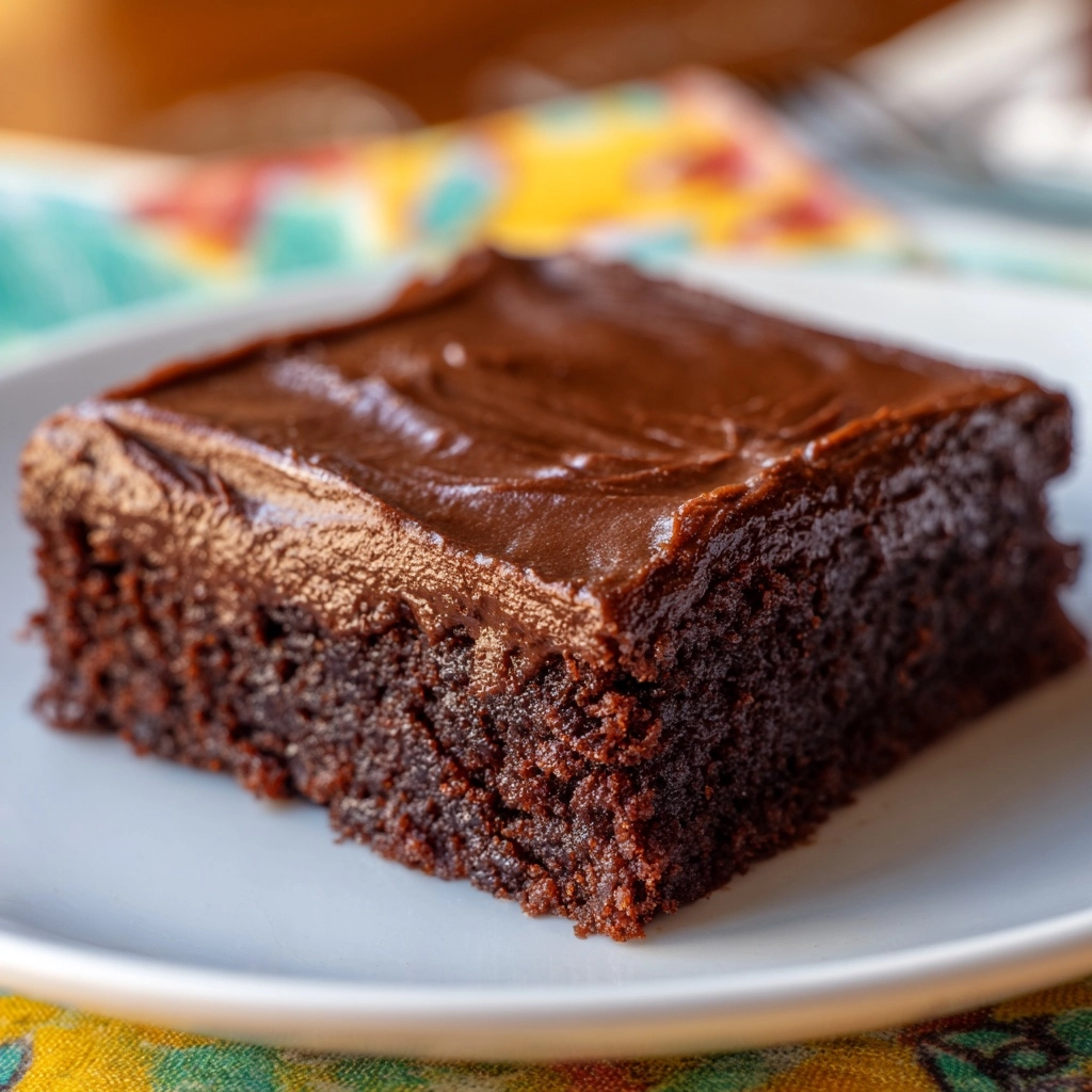 Lunch Lady Brownies Recipe - Recipe Image