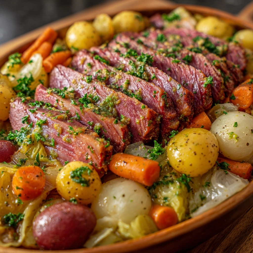 Corned Beef and Cabbage Recipe - Recipe Image