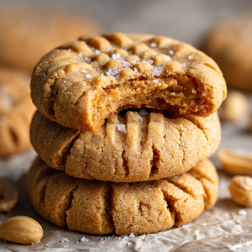 The BEST Soft and Chewy Peanut Butter Cookies Recipe - Recipe Image