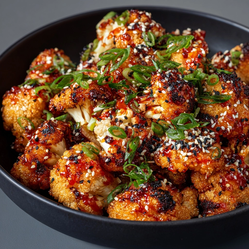 Sweet and Spicy Baked Cauliflower Recipe - Recipe Image