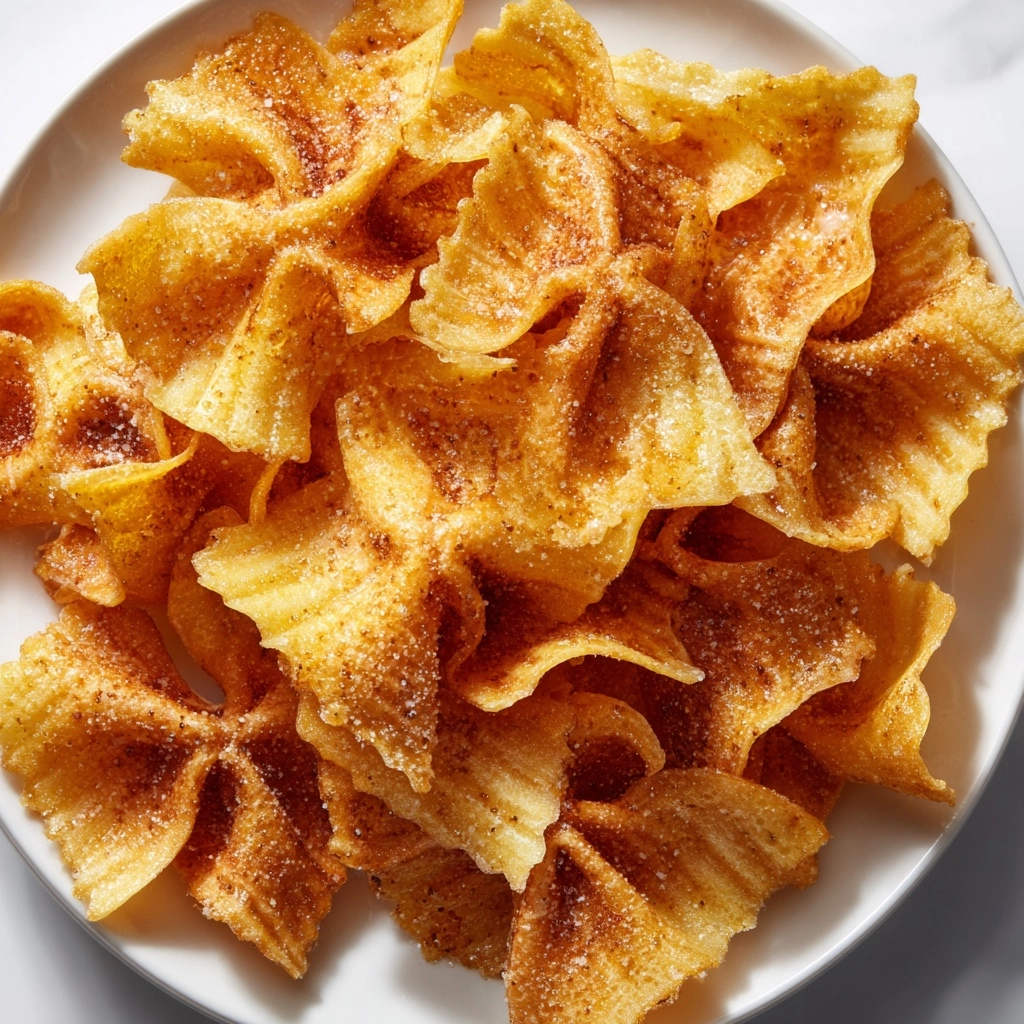 The Best Air Fryer Pasta Chips Recipe - Recipe Image