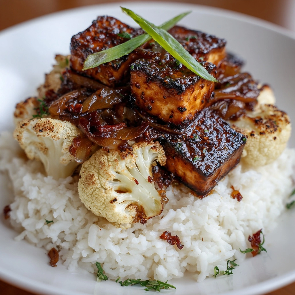 Black Pepper Tofu & Cauliflower Recipe - Recipe Image