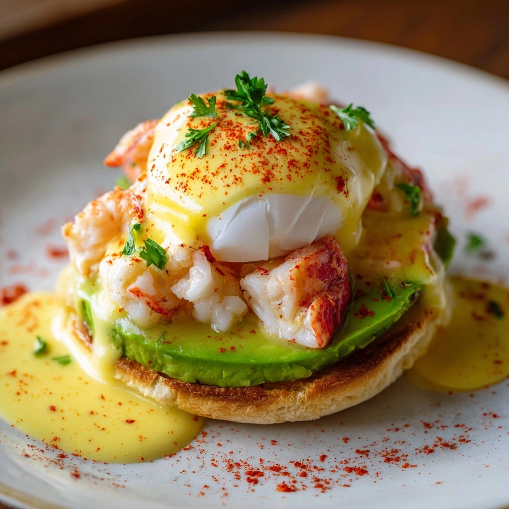 Crab & Avocado Eggs Benedict Recipe - Recipe Image