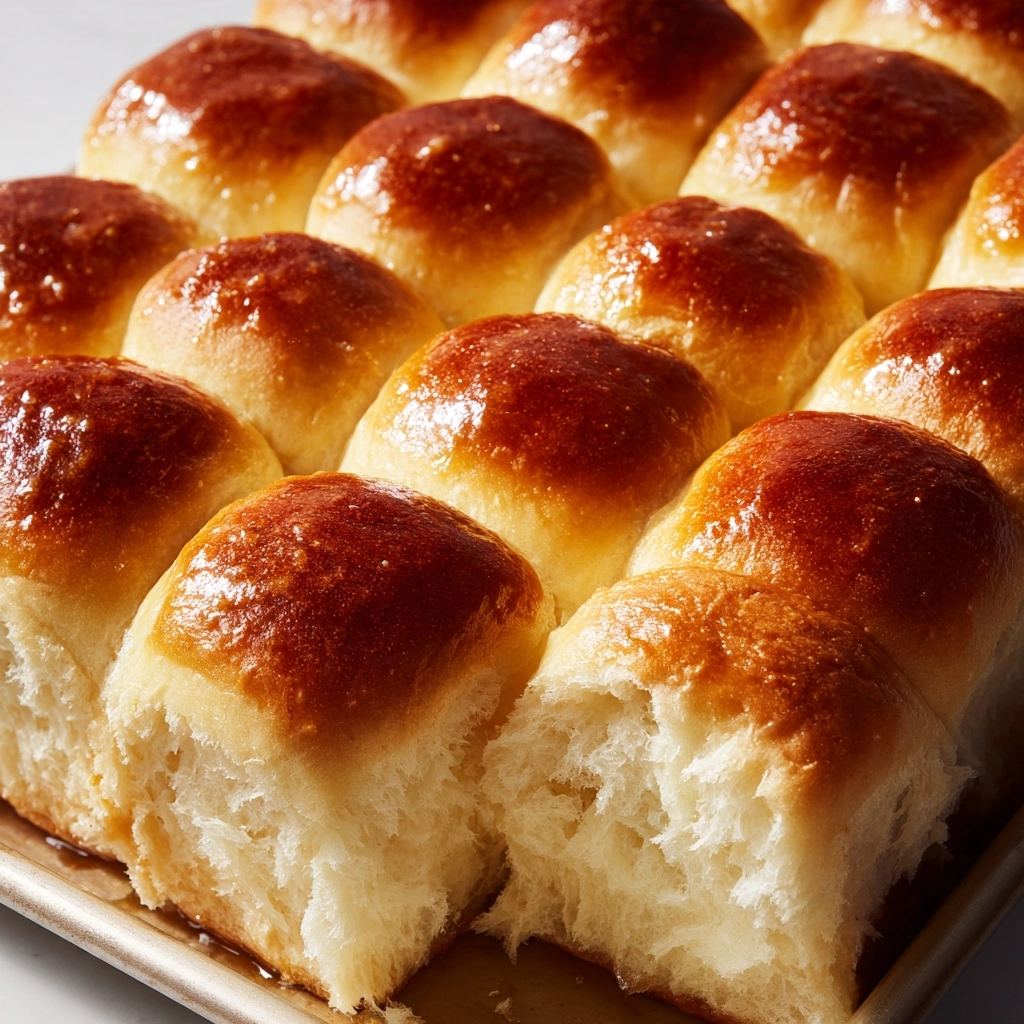 Fluffy and Soft Dinner Rolls Recipe - Recipe Image