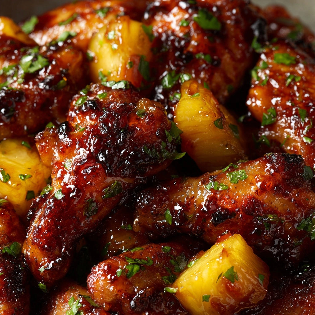 Pineapple Chicken Wings Recipe - Recipe Image