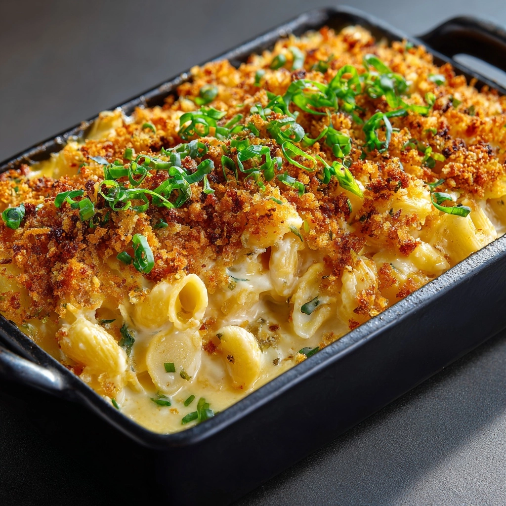 Loaded Mac & Cheese Corn Casserole Recipe - Recipe Image