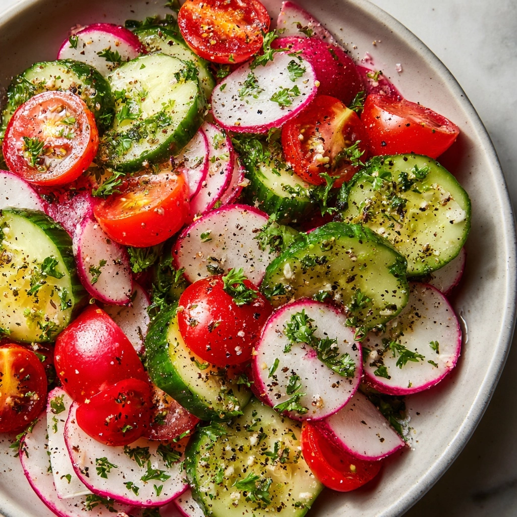 Cucumber and Tomato Salad Recipe - Recipe Image