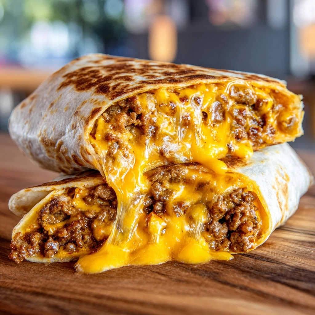 Cheeseburger Burritos Animal Style Recipe - Recipe Image