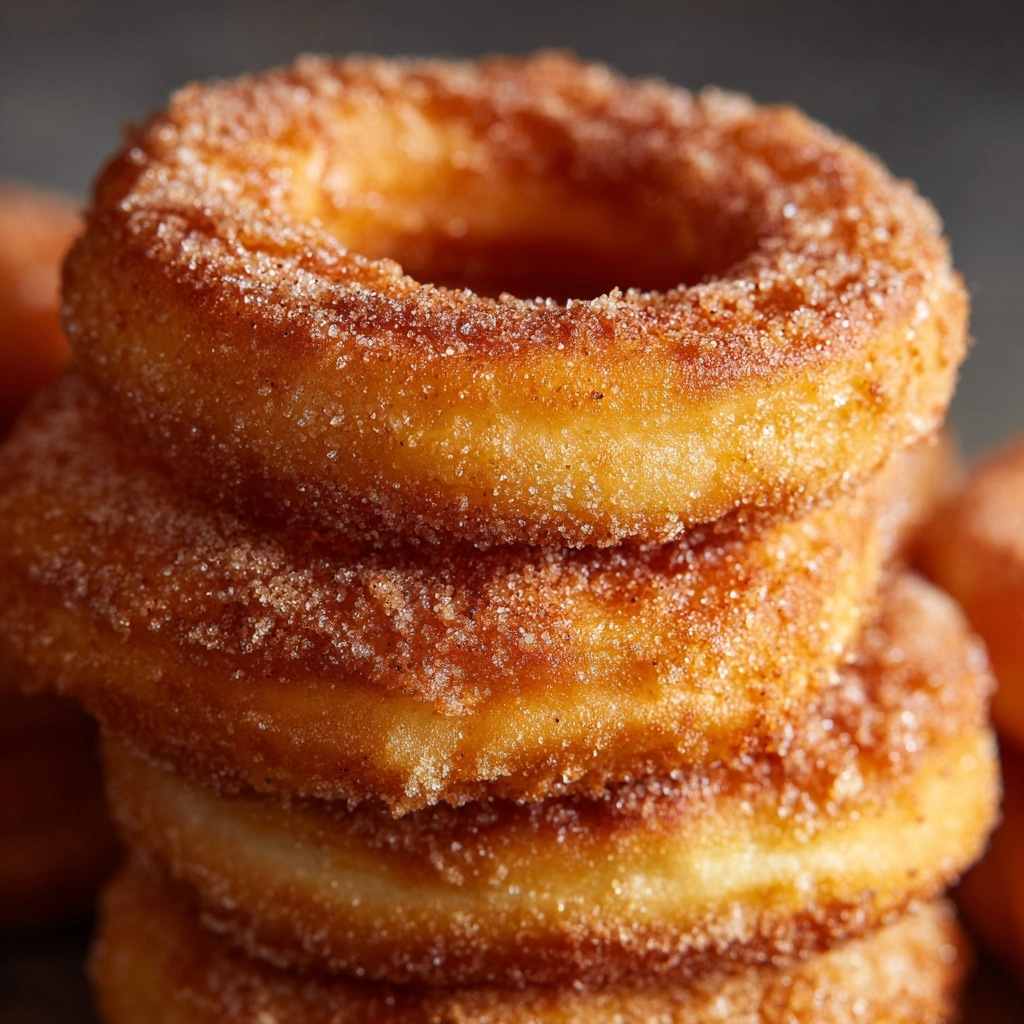 Fried Cinnamon Apple Rings Recipe - Recipe Image