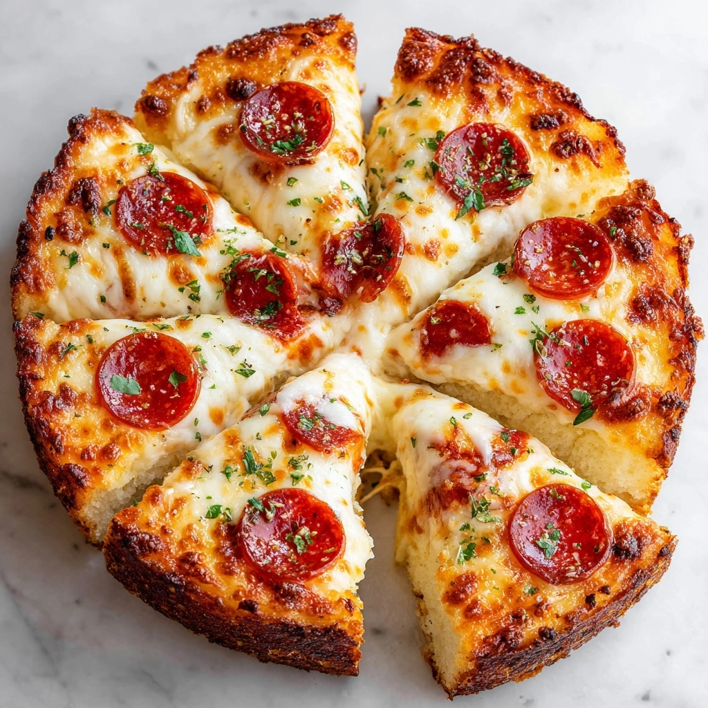 Delicious Pull-Apart Pizza Bread Recipe - Recipe Image
