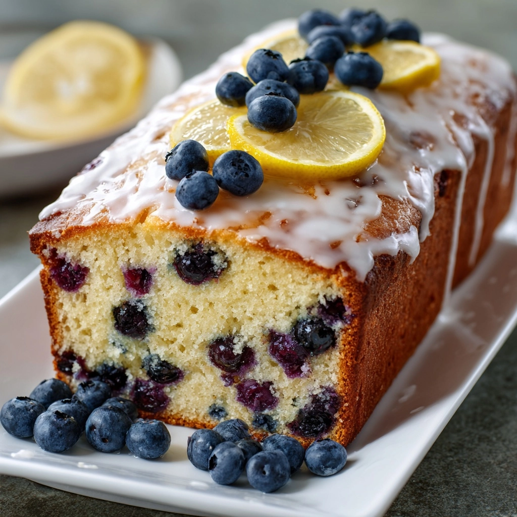 Lemon Blueberry Bread Recipe - Recipe Image