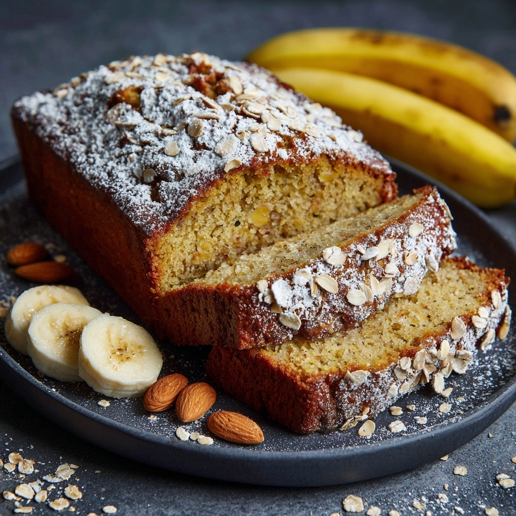 Almond Flour Banana Bread Recipe - Recipe Image