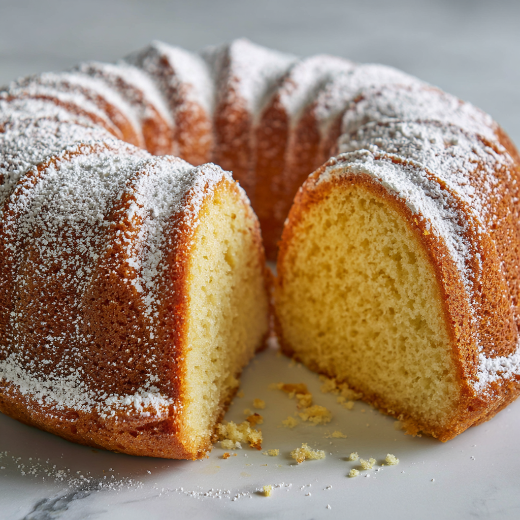 Italian Lemon Pound Cake Recipe - Recipe Image