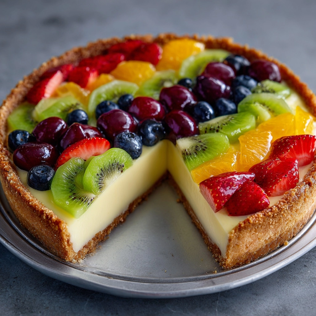 Sugar Cookie Fruit Pizza Recipe - Recipe Image
