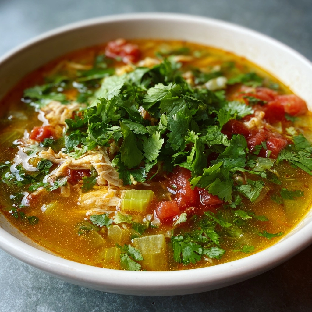 Slow Cooker Salsa Chicken Soup Recipe - Recipe Image