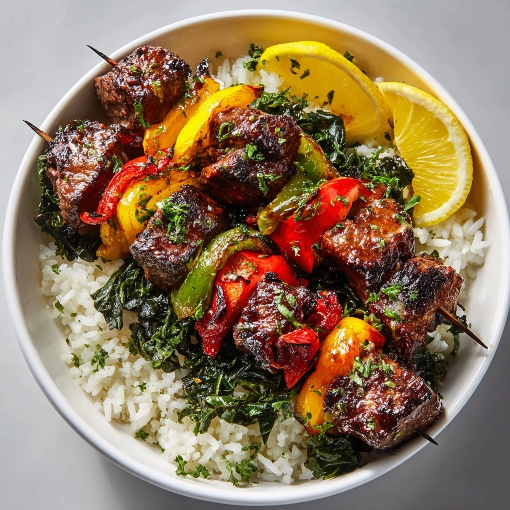 Mediterranean Beef Kabobs Recipe - Recipe Image