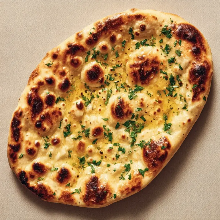 Authentic Artisan Garlic Naan Recipe