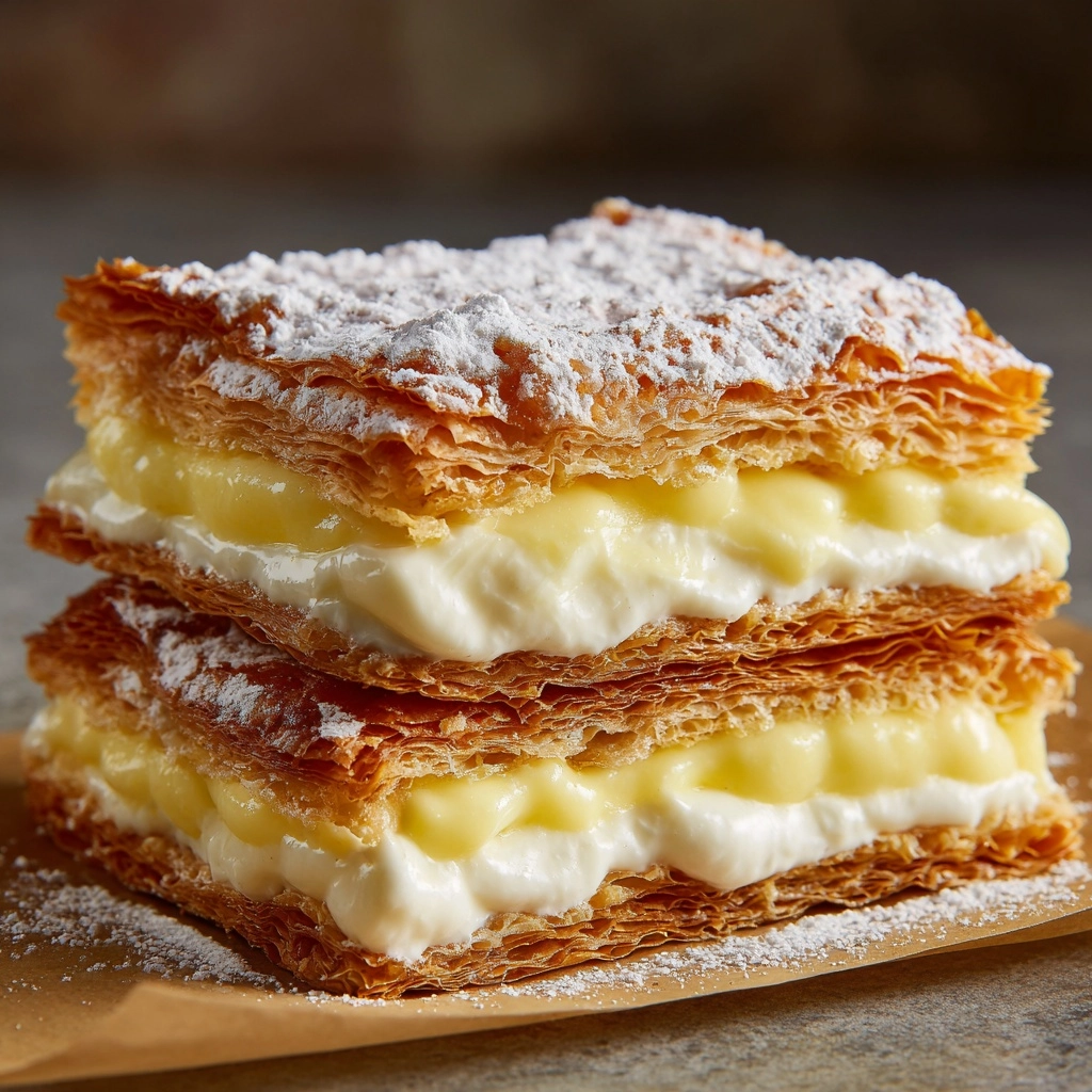 Cream Puffs with Luscious Vanilla Cream Filling Recipe