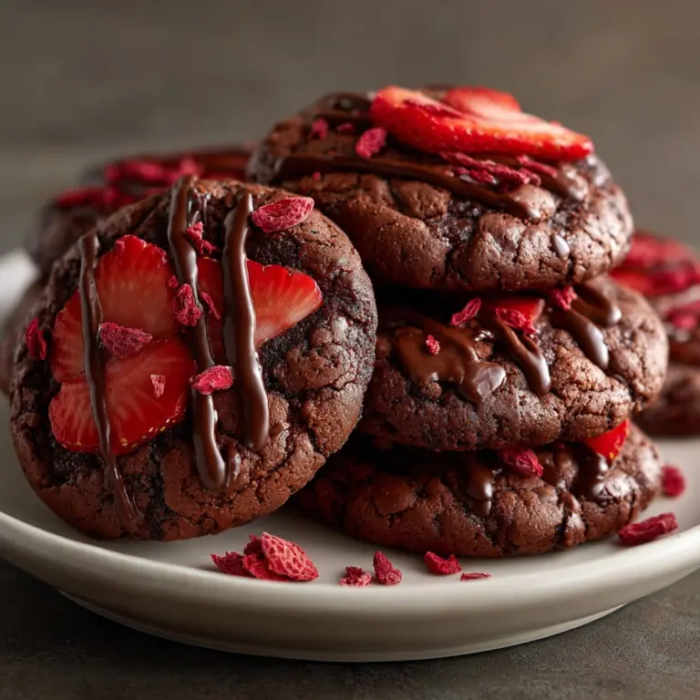 Chocolate Covered Strawberry Cookies Recipe
