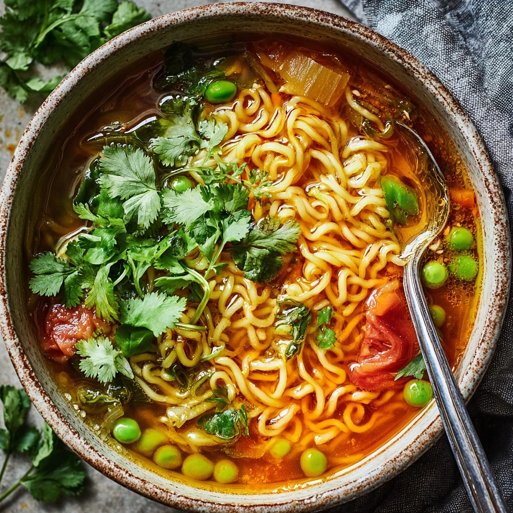 Thai Red Curry Noodle Soup Recipe - Recipe Image