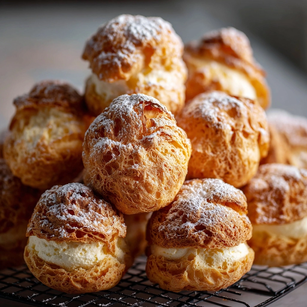 Easiest Cream Puffs Recipe - Recipe Image