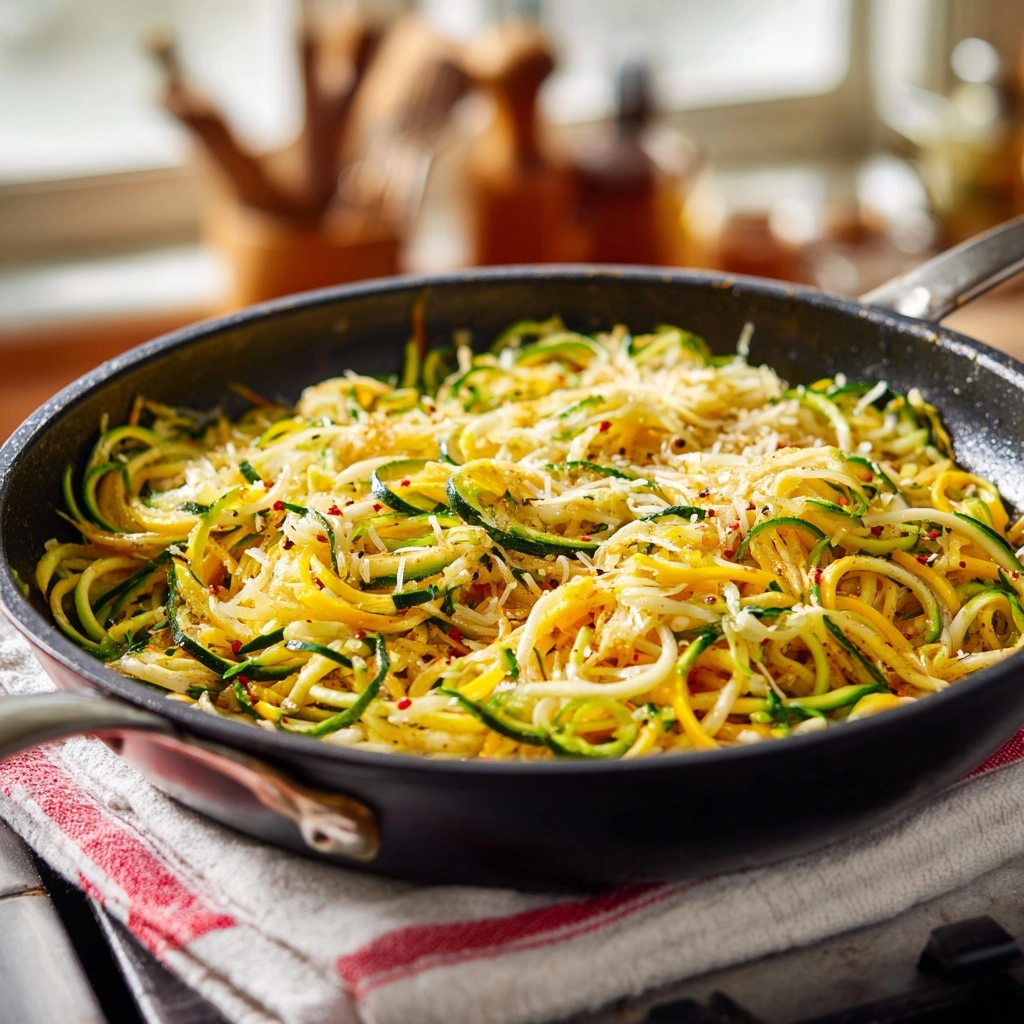 Zucchini Noodle Stir Fry Recipe - Recipe Image