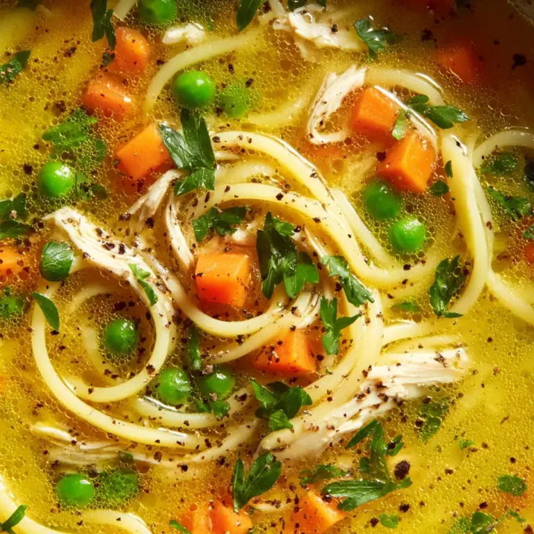 Vegan Chicken Noodle Soup Recipe