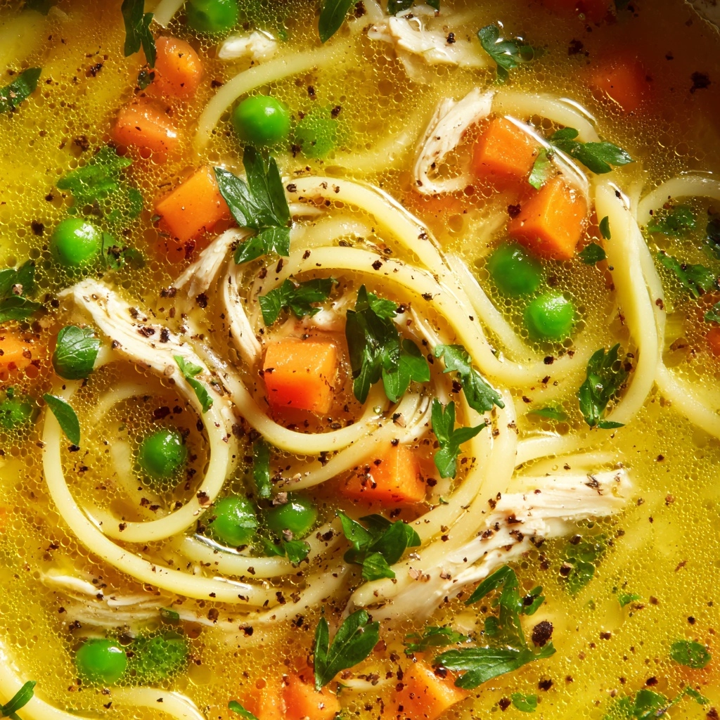 Vegan Chicken Noodle Soup Recipe
