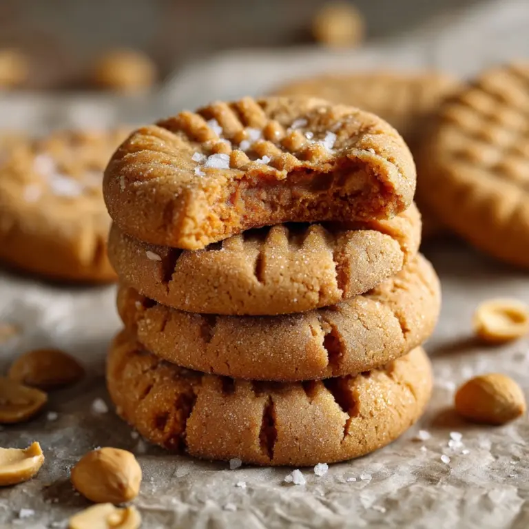 The BEST Soft and Chewy Peanut Butter Cookies Recipe