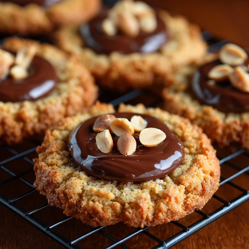 Chocolate Hazelnut Cream Thumbprints Recipe - Recipe Image