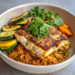 Baked Fish Rice Recipe