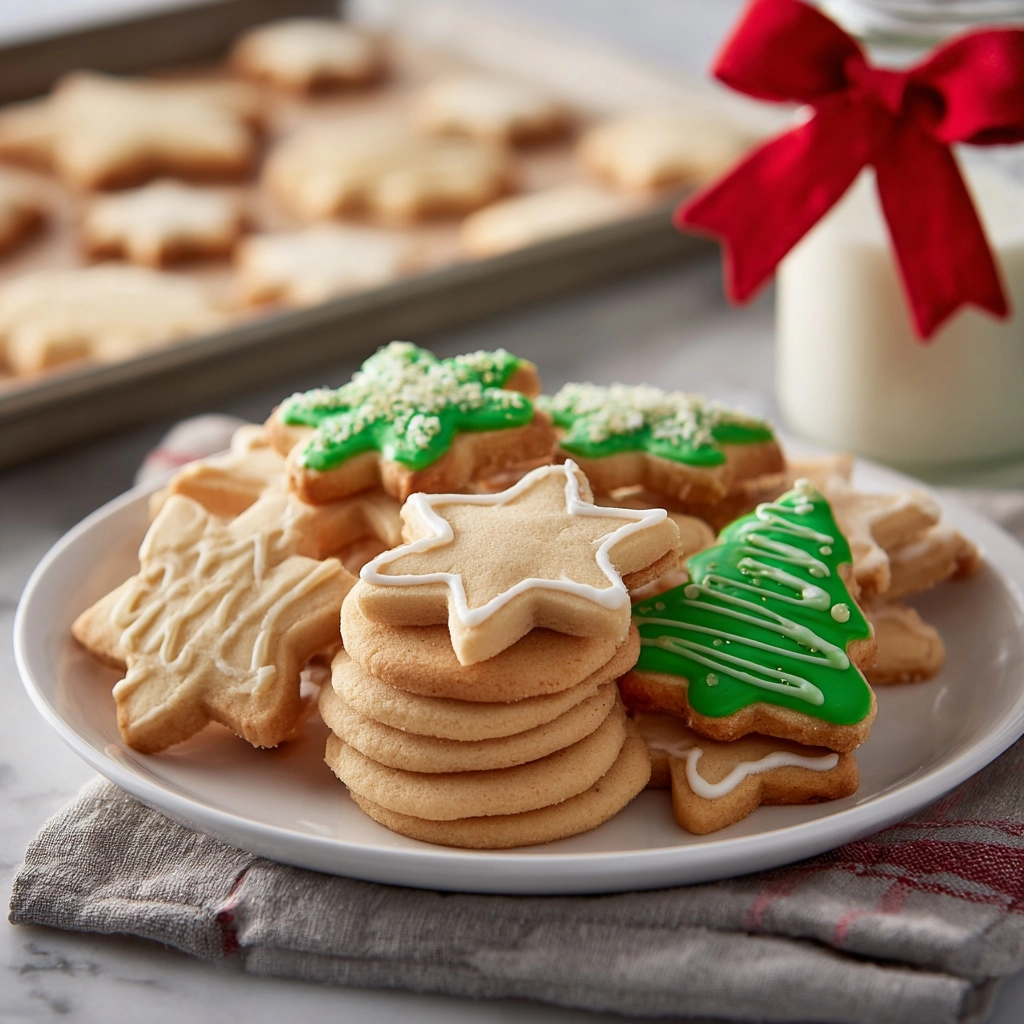 Soft Cut Out Sugar Cookies Recipe - Recipe Image