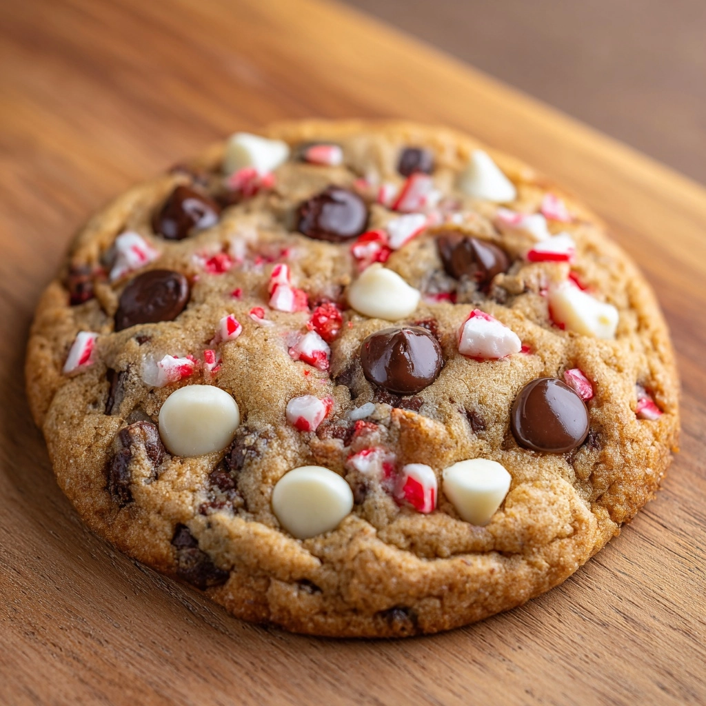 Peppermint Chocolate Chip Cookies Recipe - Recipe Image