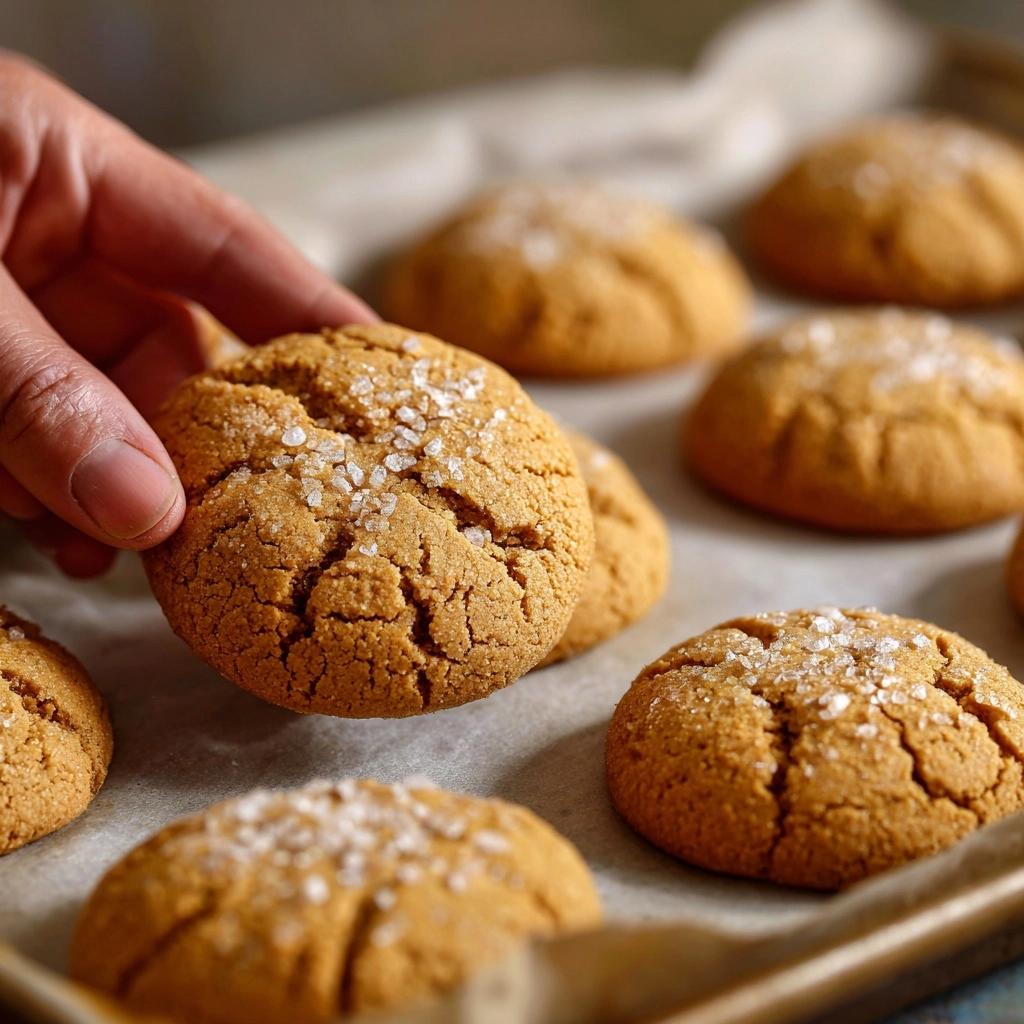 Vegan Peanut Butter Sugar Cookies Recipe - Recipe Image