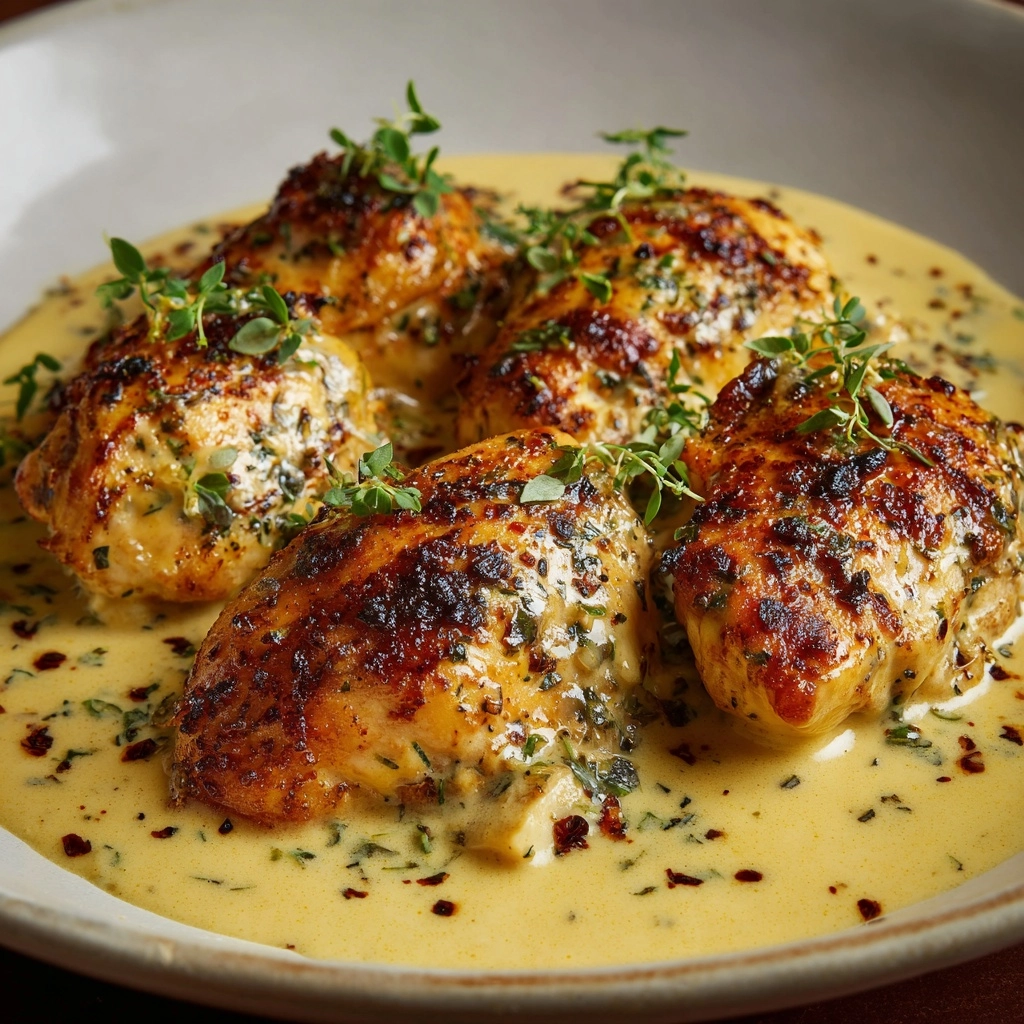Creamy Asiago Chicken Recipe - Recipe Image