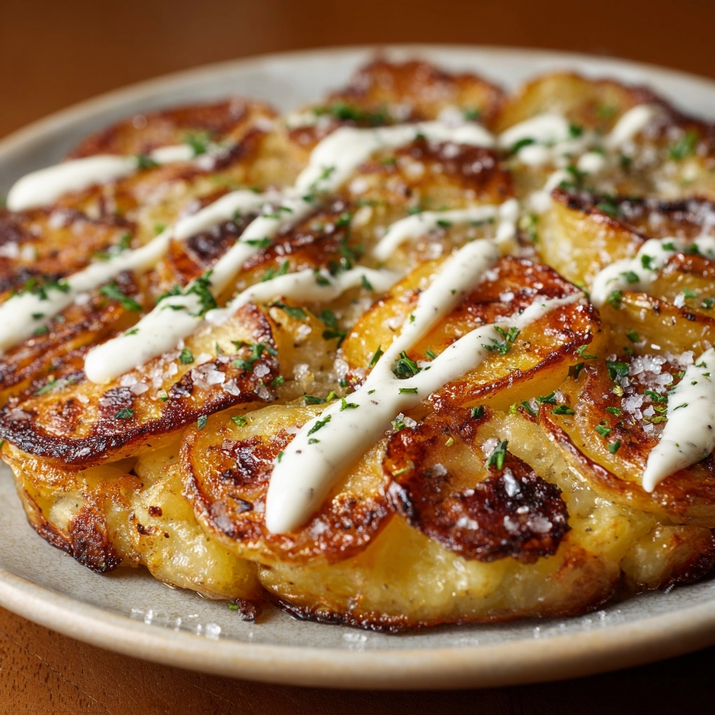 Sour Cream and Onion Crispy Potatoes Recipe - Recipe Image