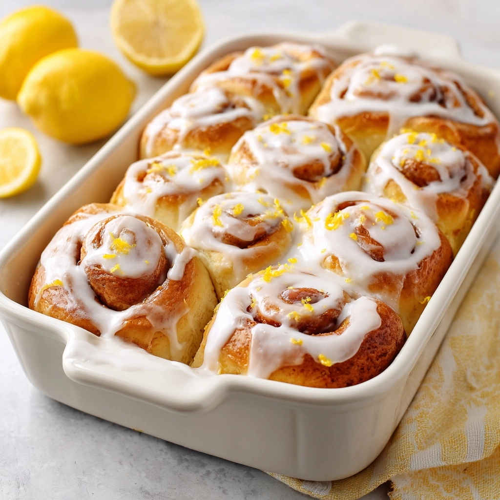 Lemon Rolls Recipe - Recipe Image