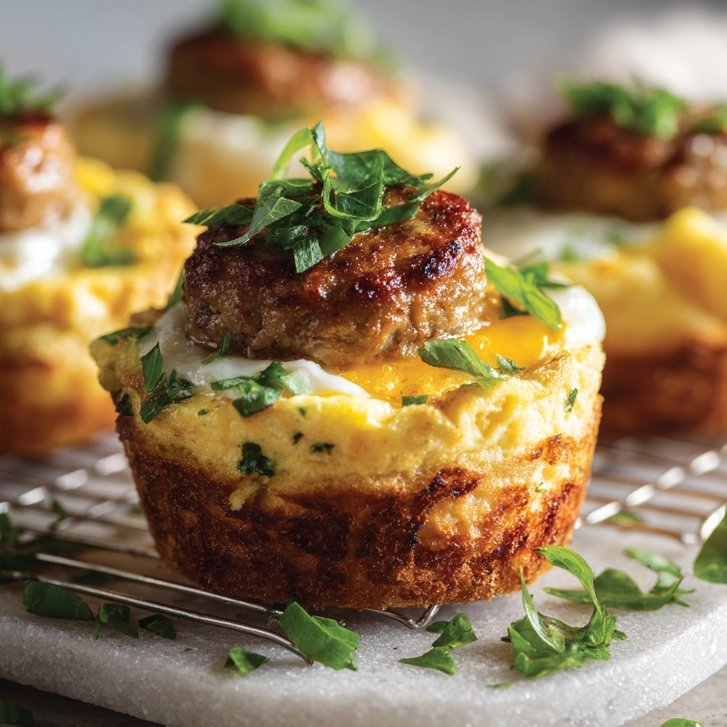 Sausage Egg Muffins Recipe - Recipe Image