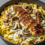 Creamy Chicken and Mushroom Pasta Recipe