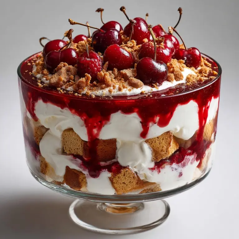 Black Forest Trifle Recipe