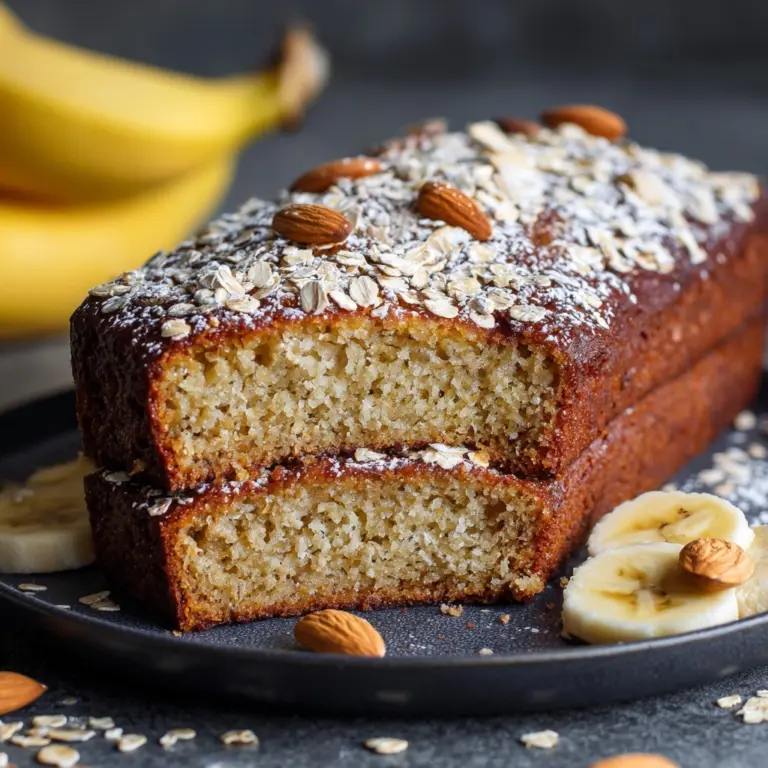 Almond Flour Banana Bread Recipe