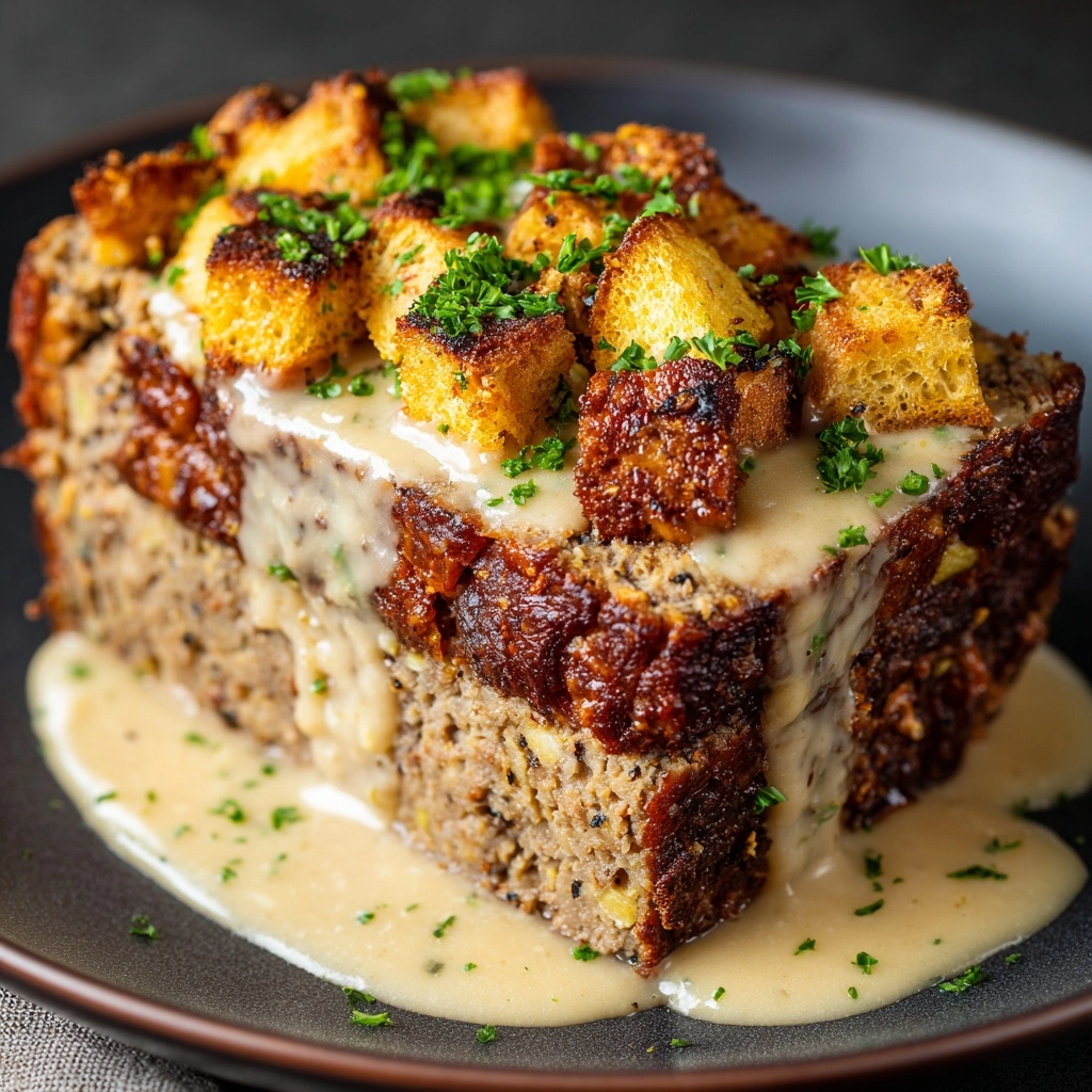 Chicken Cordon Bleu Meatloaf Recipe - Recipe Image