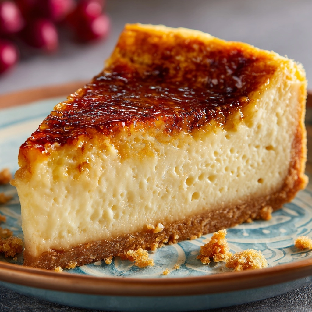 Crème Brûlée Cheesecake Recipe - Recipe Image