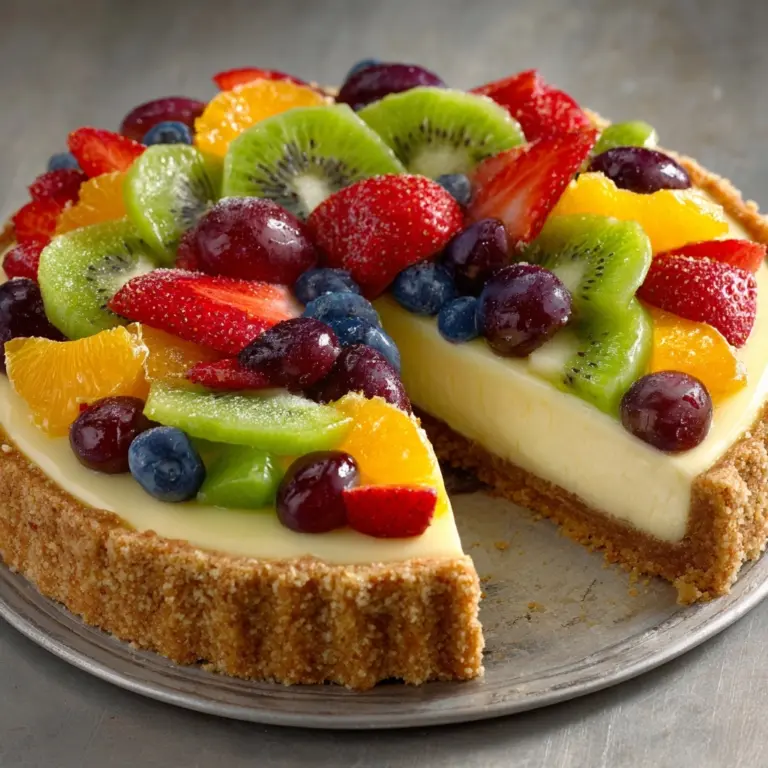 Sugar Cookie Fruit Pizza Recipe
