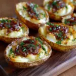 French Onion Baked Potatoes Recipe