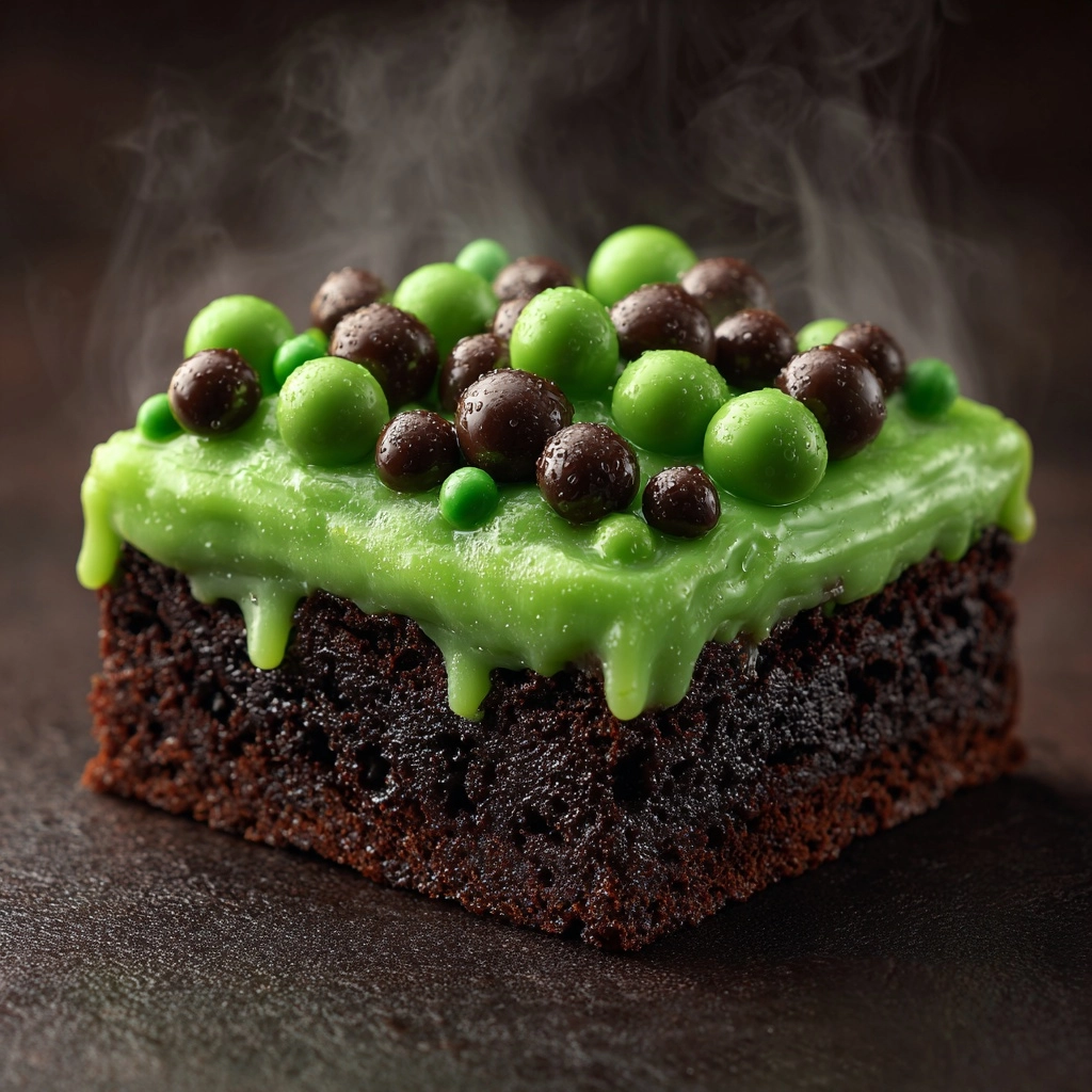 Bubbling Witch’s Cauldron Brownies Recipe - Recipe Image