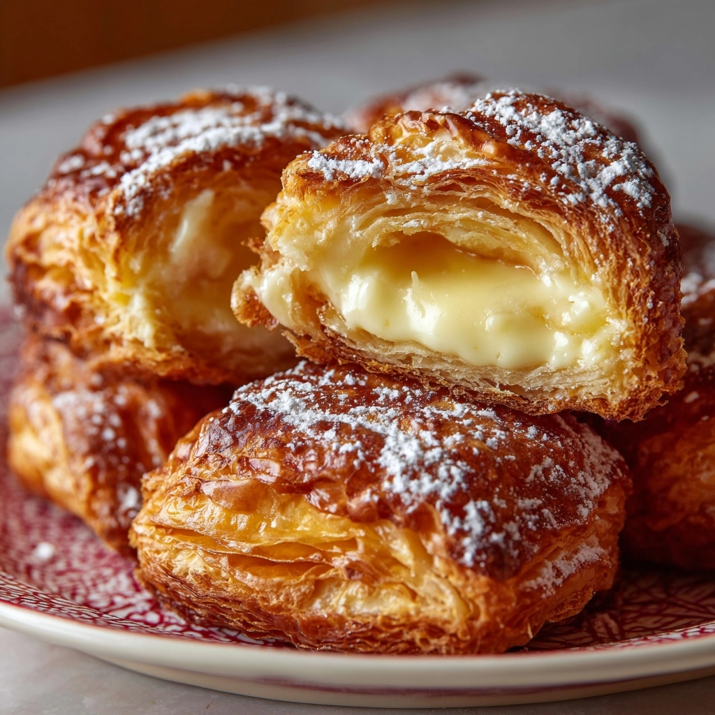 Stuffed Cheesecake Fried Apple Pies Recipe - Recipe Image