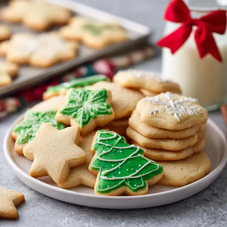 Soft Cut Out Sugar Cookies Recipe